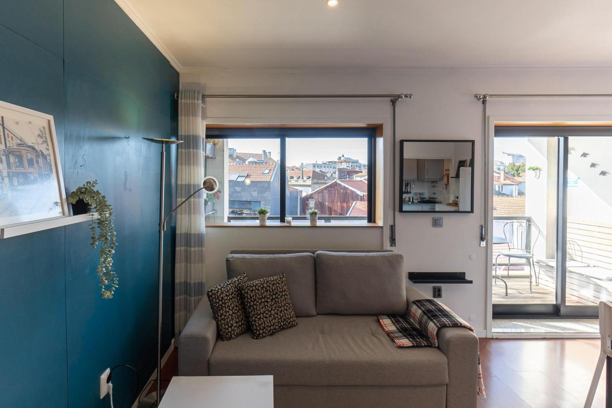 Top Floor Apartment With Sunny Balconies Porto Exterior foto